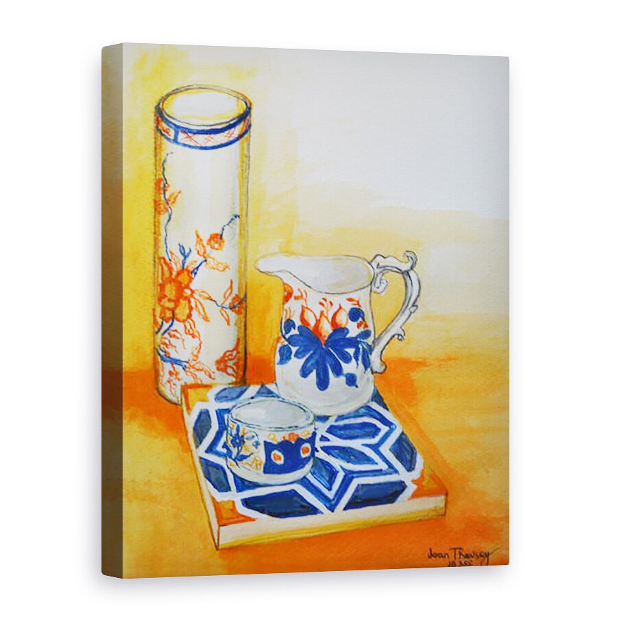 Tablou canvas - Joan Thewsey - Castron chinezesc si tigla,1999, 60 x 80 cm