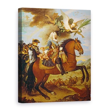 Tablou canvas - Jean Ranc - Portret ecvestru De Filip V 1683-1746, 50 x 70 cm Tablou canvas - Jean Ranc - Portret ecvestru De Filip V 1683-1746, 50 x 70 cm