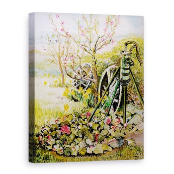 Tablou canvas - Joan Thewsey - Pompa de Gradina,2010, 75 x 100 cm Tablou canvas - Joan Thewsey - Pompa de Gradina,2010, 75 x 100 cm