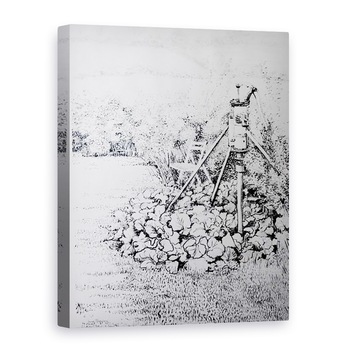 Tablou canvas - Joan Thewsey - Pompa de Gradina, 1973, 60 x 80 cm Tablou canvas - Joan Thewsey - Pompa de Gradina, 1973, 60 x 80 cm