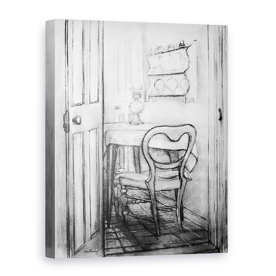 Tablou canvas - Joan Thewsey - Cabana Bucatarie, 75 x 100 cm
