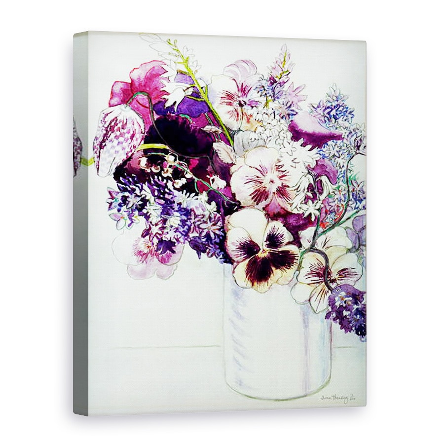 Tablou canvas - Joan Thewsey - Flori de primavara cu Fritillaria 2005, 50 x 70 cm