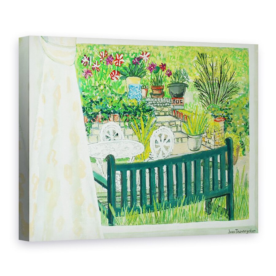 Tablou canvas - Joan Thewsey - Gradina Cynthiei, 2011, 50 x 70 cm