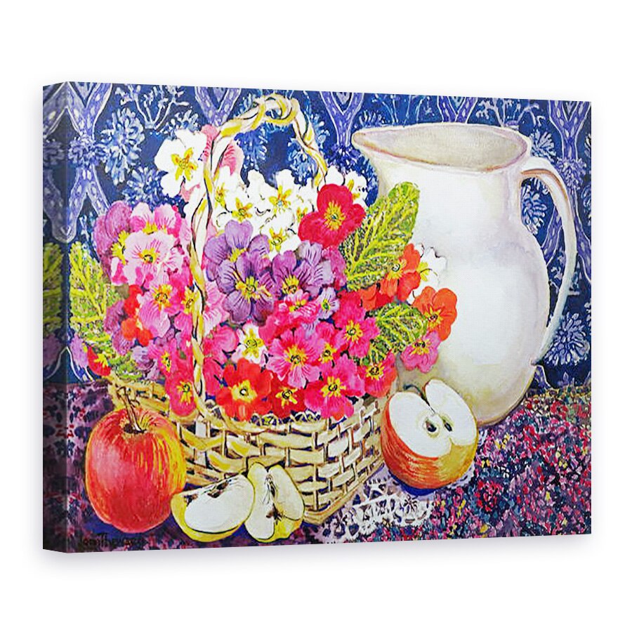 Tablou canvas - Joan Thewsey - Primulas si Mere, 60 x 80 cm
