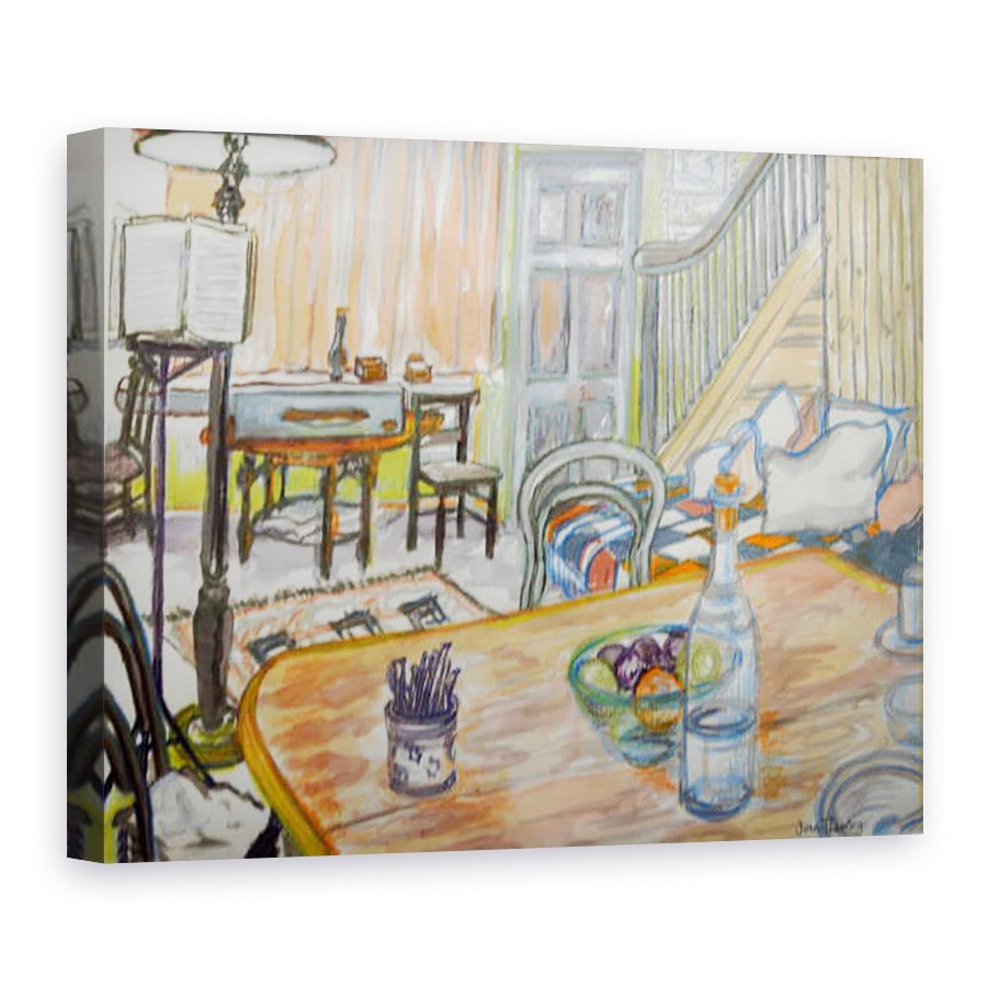 Tablou canvas - Joan Thewsey - Studioul de muzica al lui Clare Lise, 75 x 100 cm