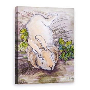 Tablou canvas - Joan Thewsey - Holly, iepurele urias continental, 2002, 75 x 100 cm Tablou canvas - Joan Thewsey - Holly, iepurele urias continental, 2002, 75 x 100 cm