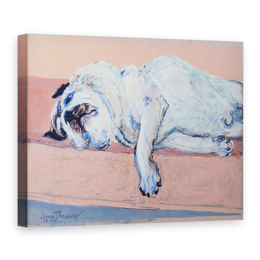 Tablou canvas - Joan Thewsey - Sleeping Pug Doi, 2000, 60 x 80 cm