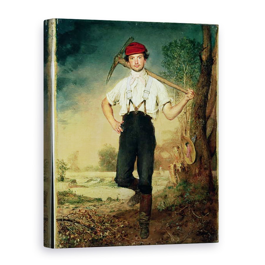 Tablou canvas - Johann Baptist Reiter - Lucrator, 75 x 100 cm