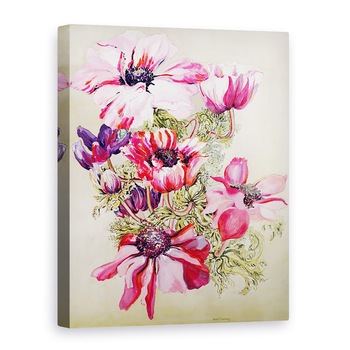 Tablou canvas - Joan Thewsey - Anemone, 50 x 70 cm Tablou canvas - Joan Thewsey - Anemone, 50 x 70 cm