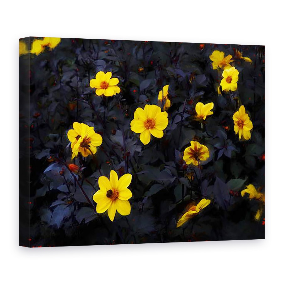 Tablou canvas - Helen White - Catifea galbena, 2019, 60 x 80 cm