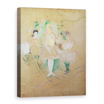 Tablou canvas - Henri de Toulouse-Lautrec - Trei figuri la Folies-Bergères, 75 x 100 cm Tablou canvas - Henri de Toulouse-Lautrec - Trei figuri la Folies-Bergères, 75 x 100 cm