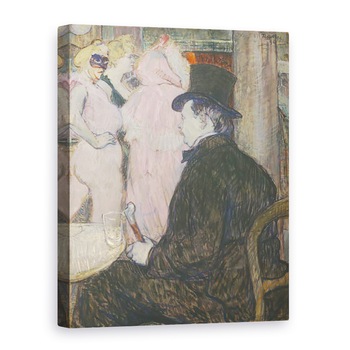Tablou canvas - Henri de Toulouse-Lautrec - Maxime Dethomas, 75 x 100 cm Tablou canvas - Henri de Toulouse-Lautrec - Maxime Dethomas, 75 x 100 cm