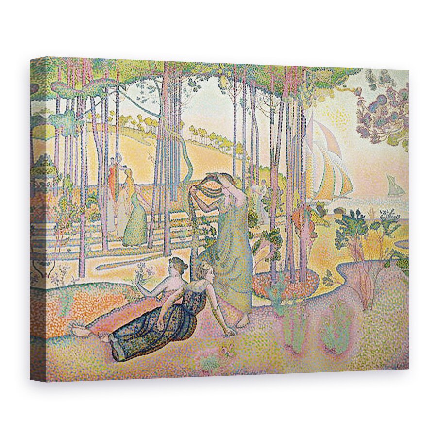 Tablou canvas - Henri-Edmond Cross - Aerul de seara, 75 x 100 cm