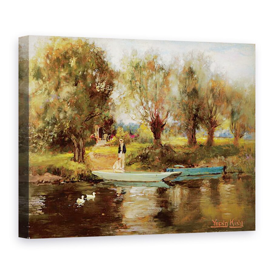 Tablou canvas - Henry John Yeend King - Cu feribotul la Clifton, 75 x 100 cm