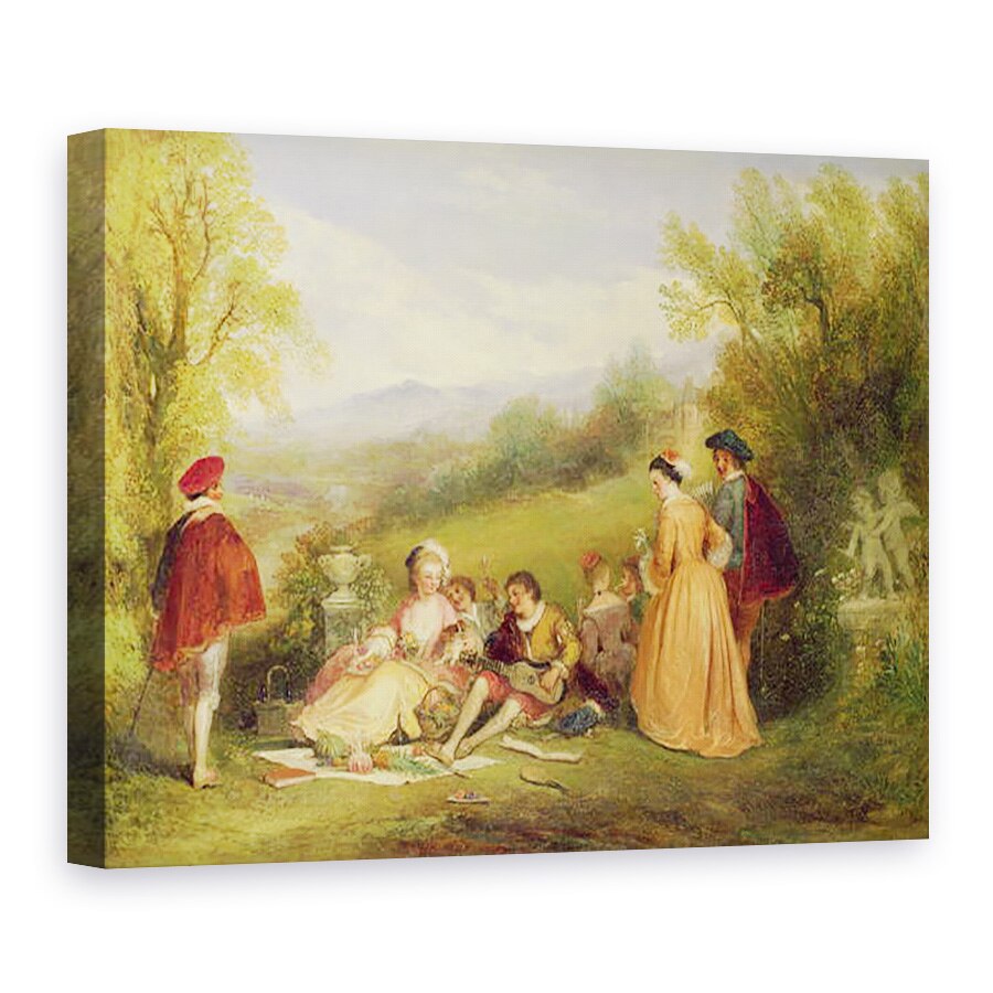 Tablou canvas - Henry Andrews - Une Scena Galante, 75 x 100 cm