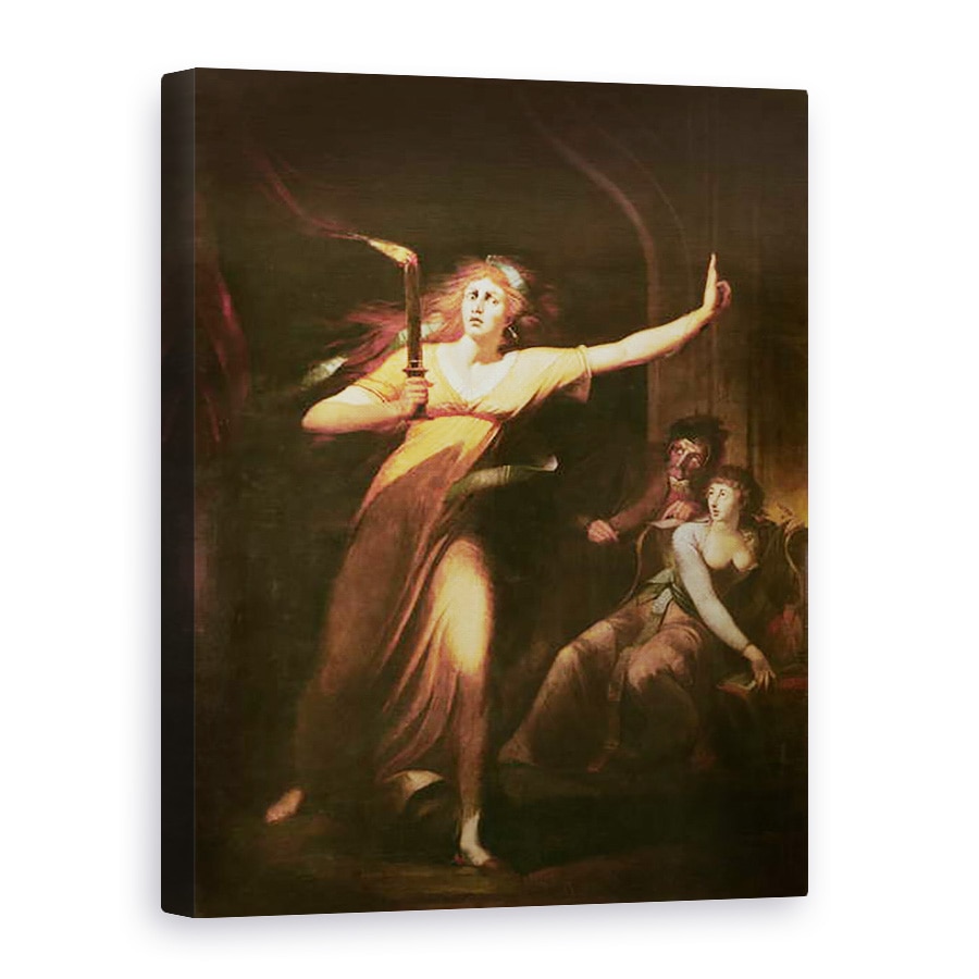 Tablou canvas - Henry Fuseli - Lady Macbeth Somnambulism, 75 x 100 cm