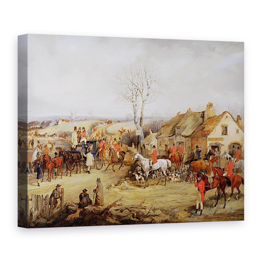 Tablou canvas - Henry Thomas Alken - Scene vanatoare, 75 x 100 cm
