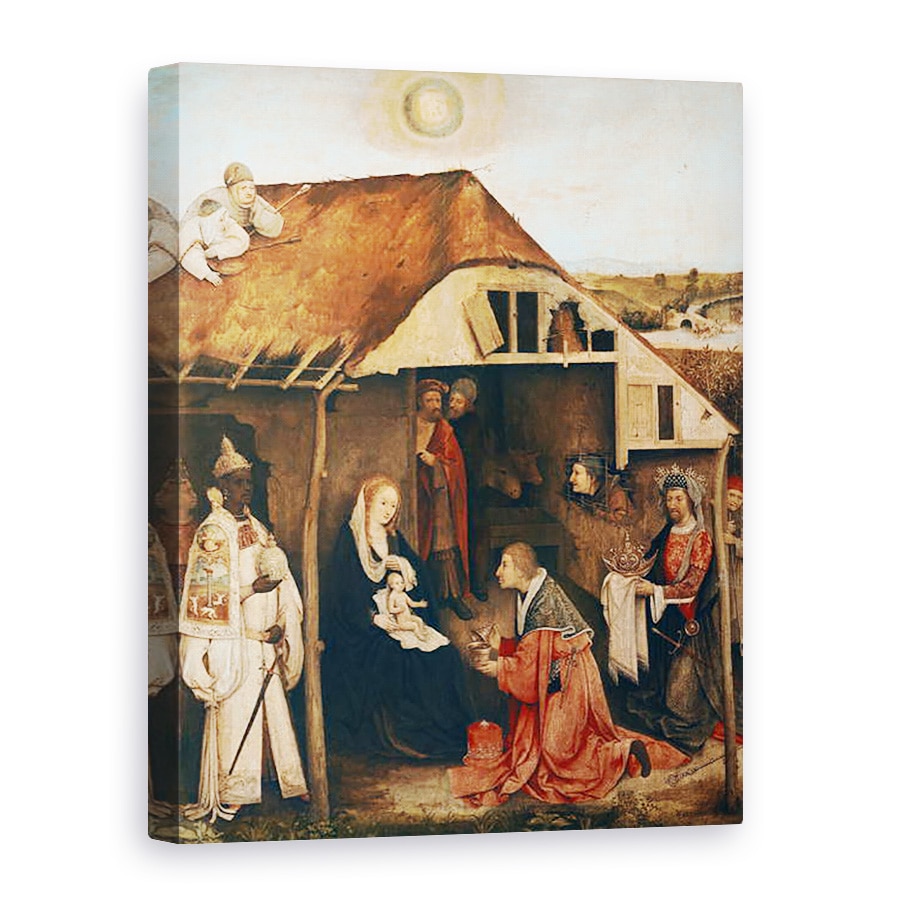 Tablou canvas - Hieronymus Bosch - Nasterea Domnului, 75 x 100 cm