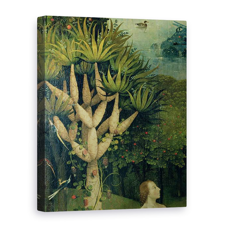 Tablou canvas - Hieronymus Bosch - Gradina deliciilor Pamantesti XII, 75 x 100 cm