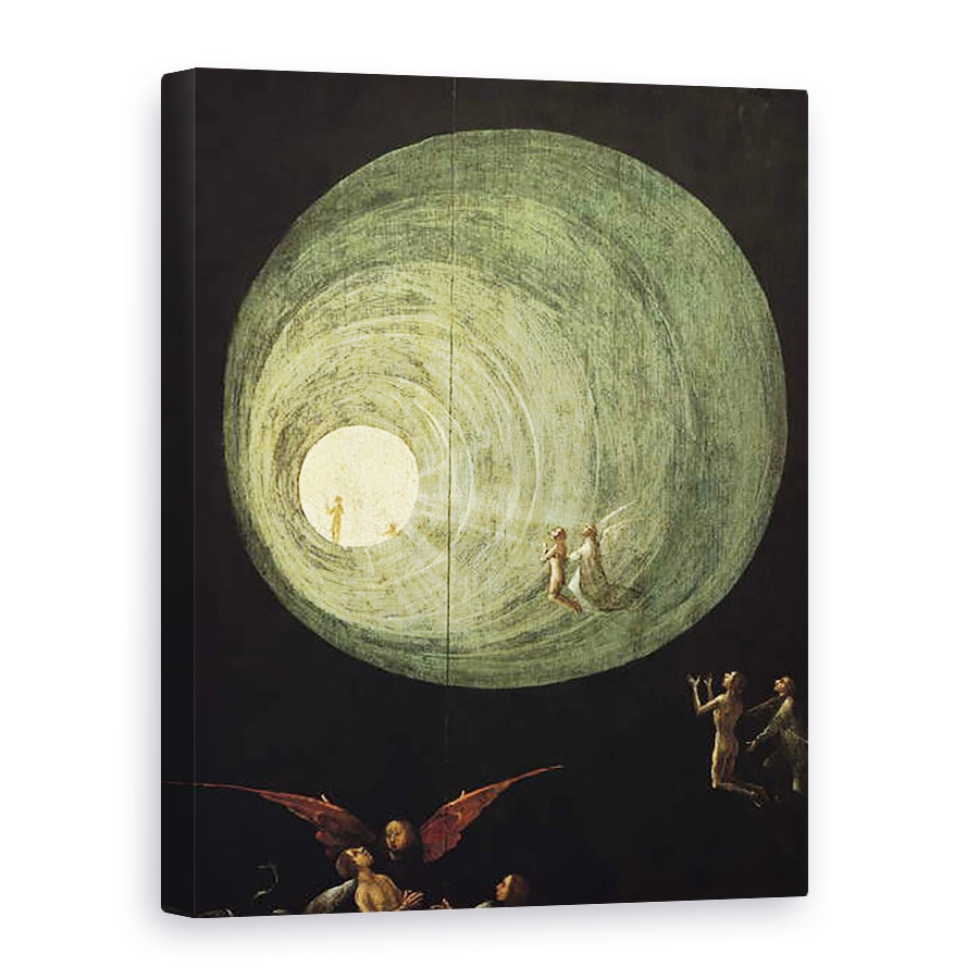 Tablou canvas - Hieronymus Bosch - Ascensiunea celor Binecuvantati, 75 x 100 cm