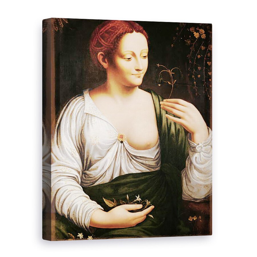 Tablou canvas - Leonardo da Vinci - Columbine, 60 x 80 cm