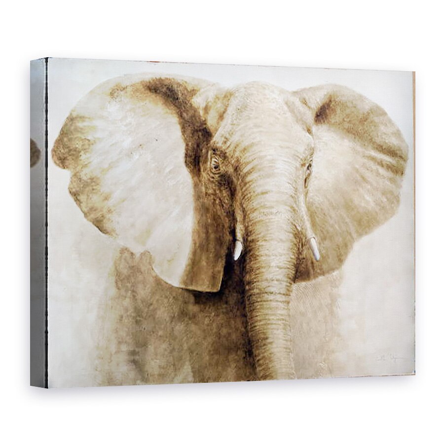 Tablou canvas - Lincoln Seligman - Elephant, 75 x 100 cm