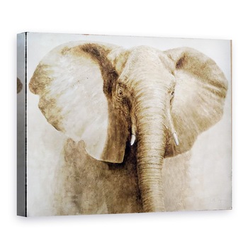 Tablou canvas - Lincoln Seligman - Elephant, 75 x 100 cm Tablou canvas - Lincoln Seligman - Elephant, 75 x 100 cm
