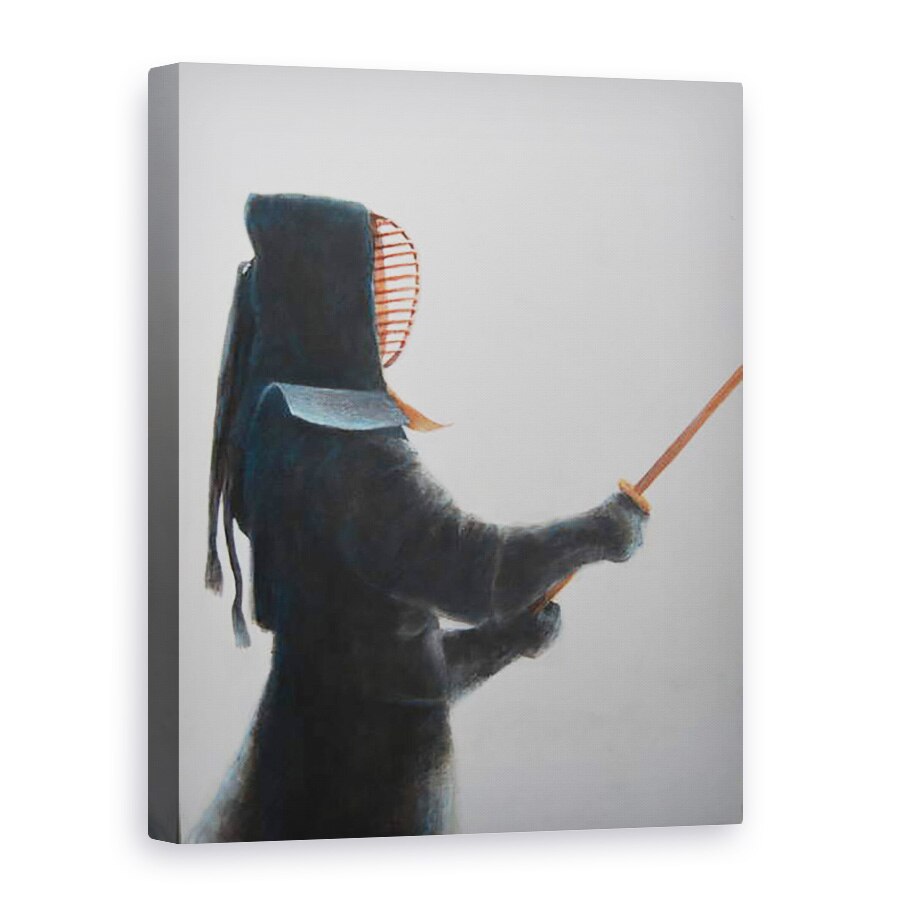 Tablou canvas - Lincoln Seligman - Luptator Kendo I, 60 x 80 cm