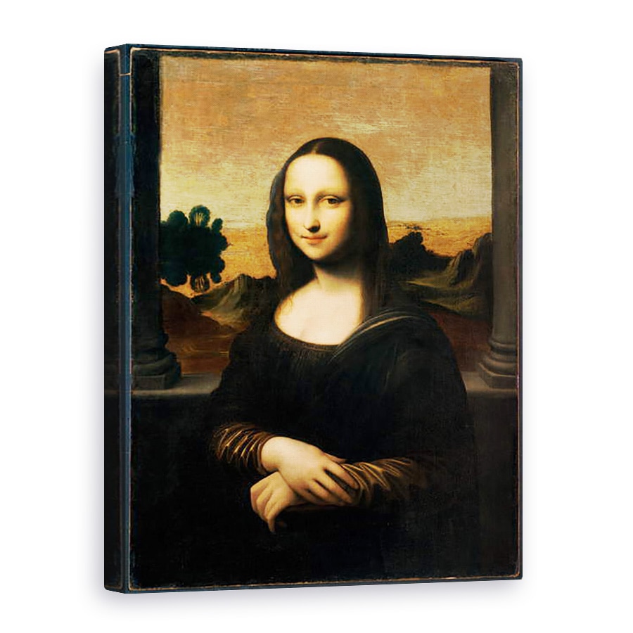 Tablou canvas - Leonardo da Vinci - Isleworth Mona Lisa, 75 x 100 cm