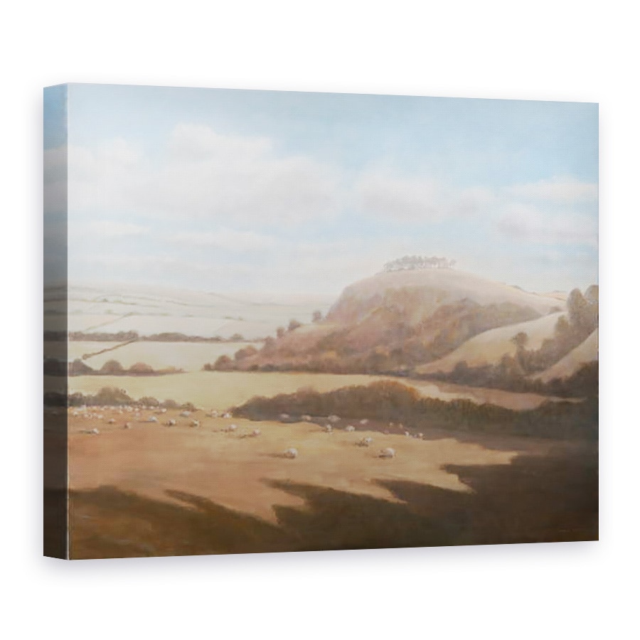 Tablou canvas - Lincoln Seligman - Peisajul Gloucestershire, 75 x 100 cm