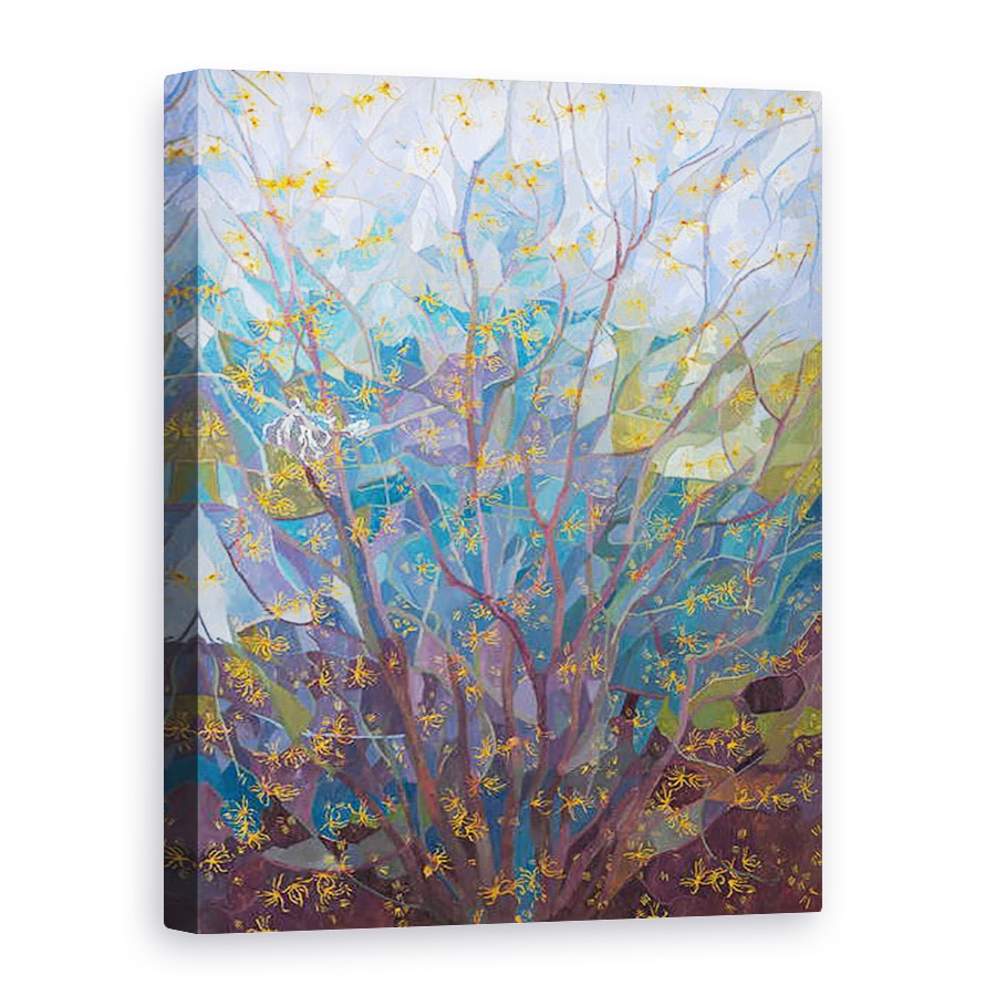 Tablou canvas - Leigh Glover - Vrajitoare Hazel in floare, 60 x 80 cm