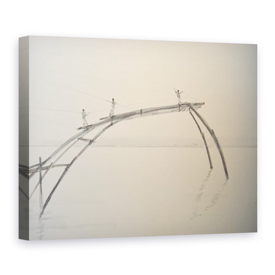 Tablou canvas - Lincoln Seligman - Plase de pescuit Cochin 2, 75 x 100 cm