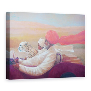 Tablou canvas - Lincoln Seligman - Maharaja I, 60 x 80 cm Tablou canvas - Lincoln Seligman - Maharaja I, 60 x 80 cm