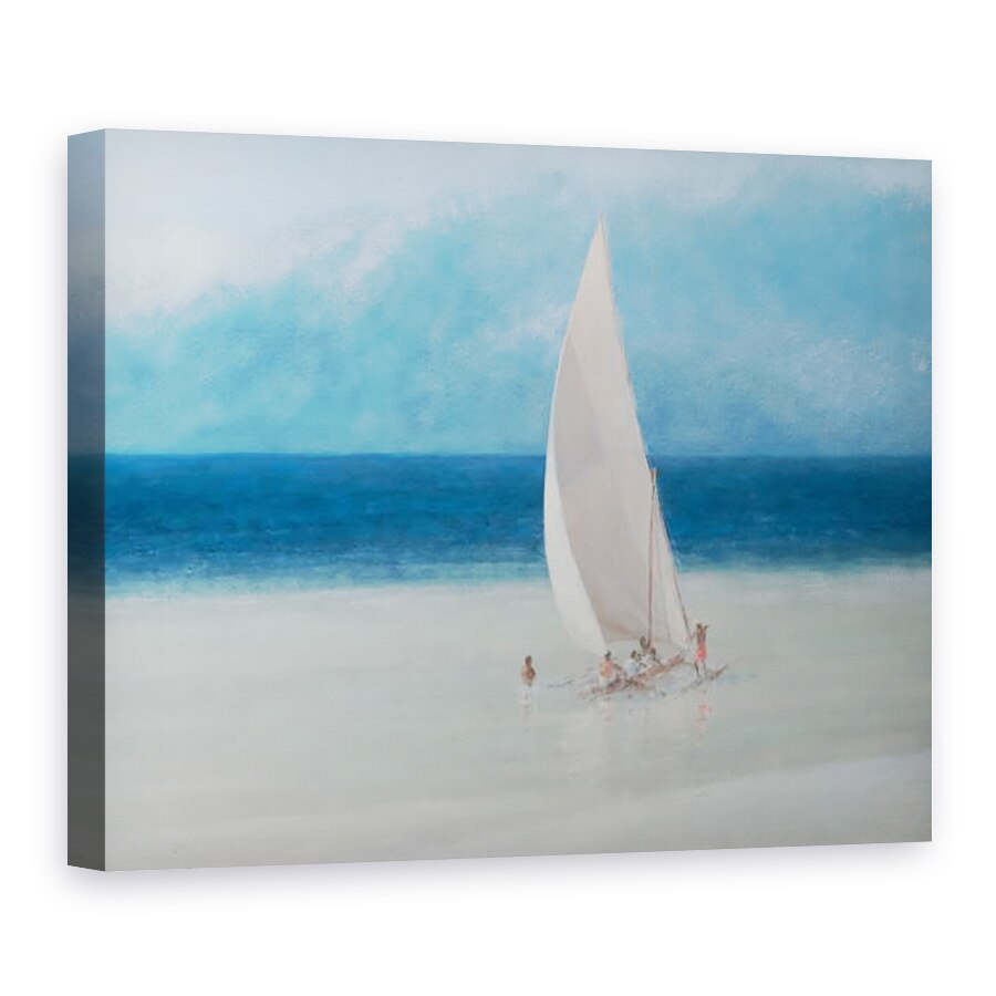 Tablou canvas - Lincoln Seligman - Pescari, Kilifi, 75 x 100 cm