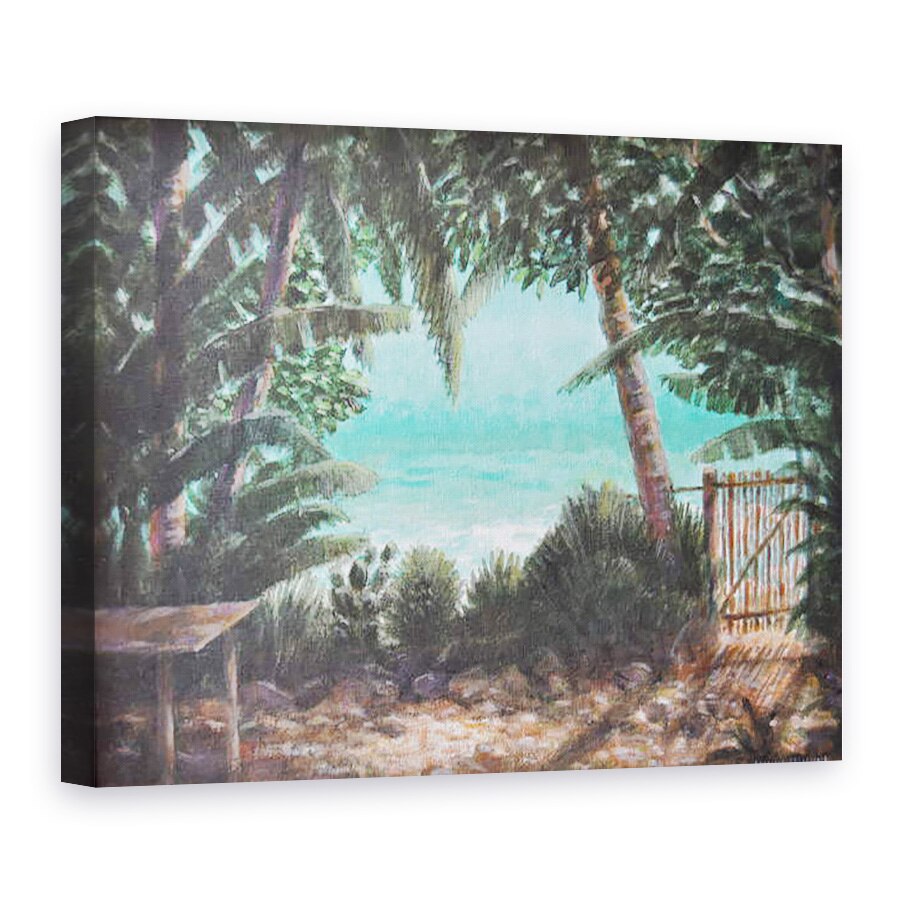 Tablou canvas - Lincoln Seligman - Studio pe plaja 1, 60 x 80 cm