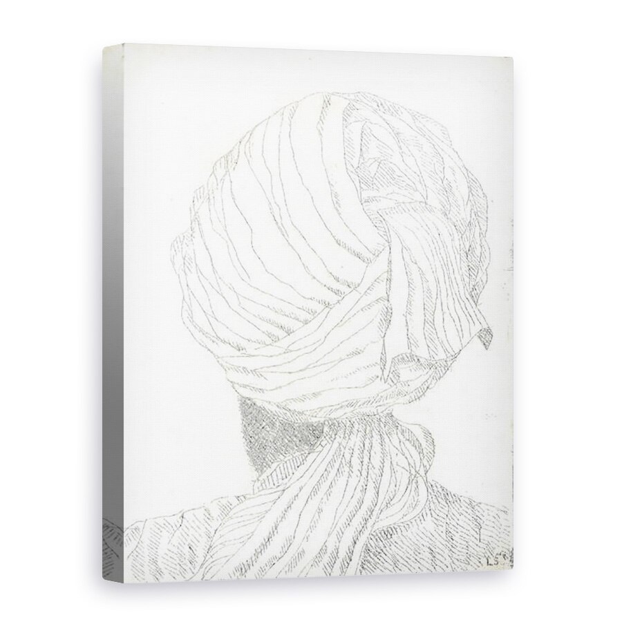 Tablou canvas - Lincoln Seligman - Turban, 60 x 80 cm
