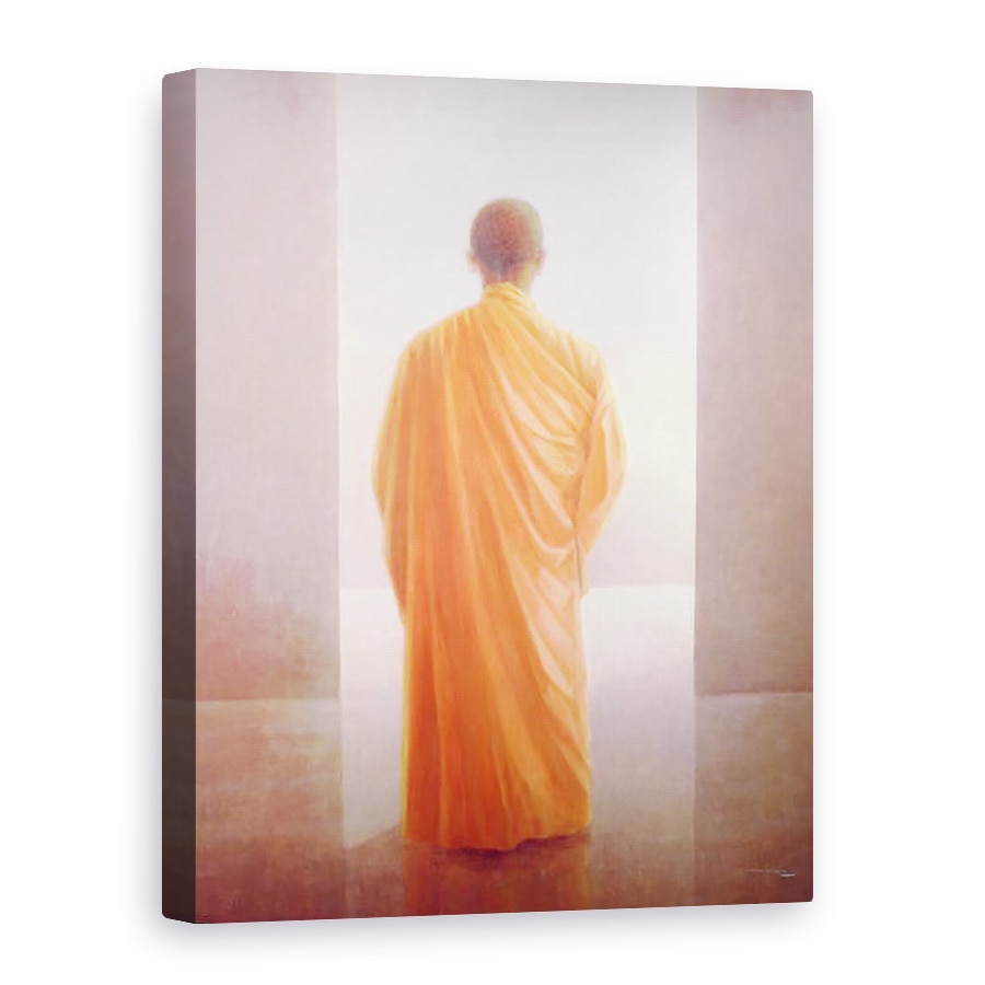 Tablou canvas - Lincoln Seligman - Tinere Monk, vedere din spate, 60 x 80 cm