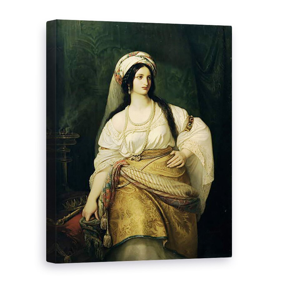 Tablou canvas - Hermann Anschuetz - Esther, 75 x 100 cm