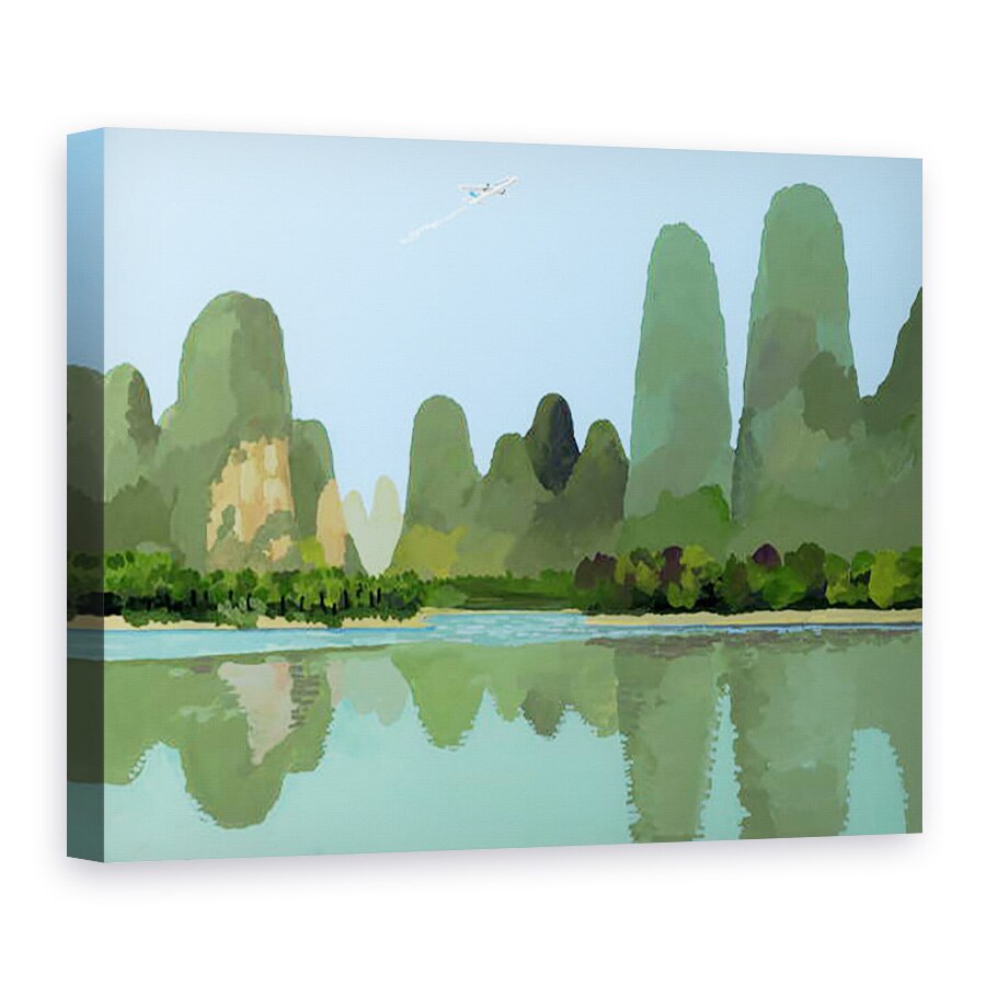 Tablou canvas - Hiroyuki Izutsu - Guilin、2016，, 75 x 100 cm