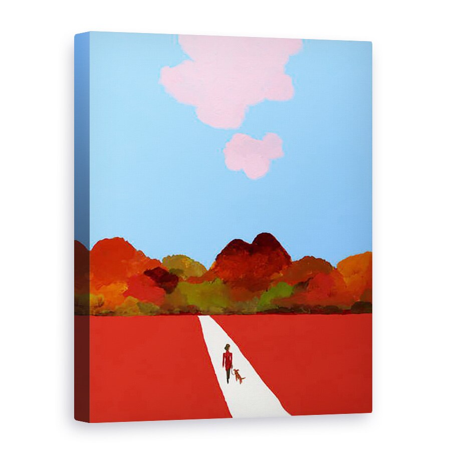 Tablou canvas - Hiroyuki Izutsu - Calea de mers pe jos, 75 x 100 cm