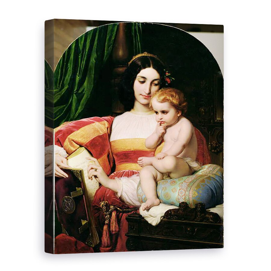 Tablou canvas - Hippolyte Delaroche - Copilaria lui Pico della Mirandola 1463-94 1842, 60 x 80 cm