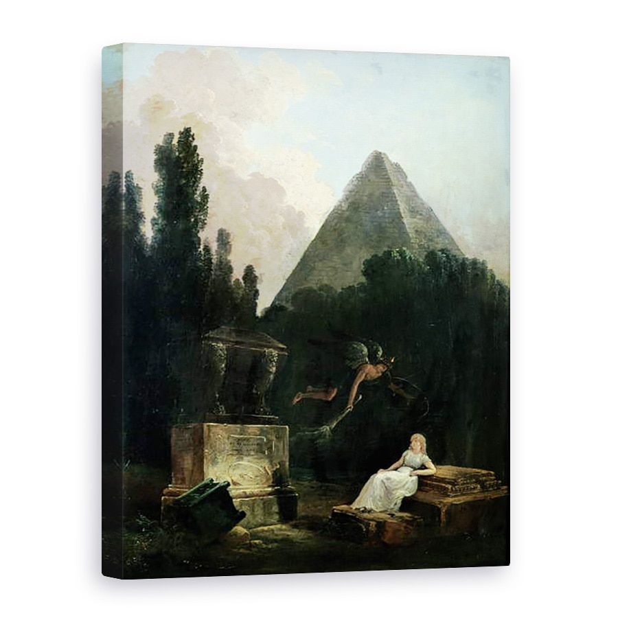 Tablou canvas - Hubert Robert - Spiritul Mormantului, 75 x 100 cm