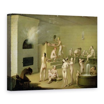 Tablou canvas - I. Letunov - Baie rusa, 75 x 100 cm Tablou canvas - I. Letunov - Baie rusa, 75 x 100 cm