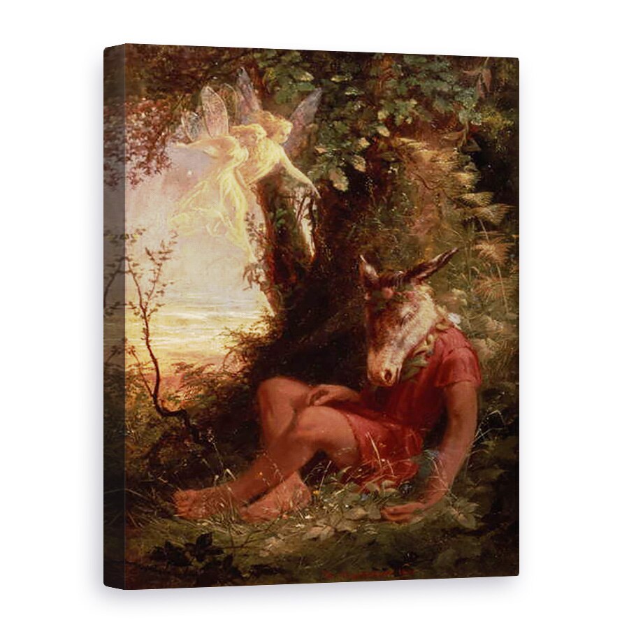 Tablou canvas - Hubert von Herkomer - Adormit de jos, 60 x 80 cm