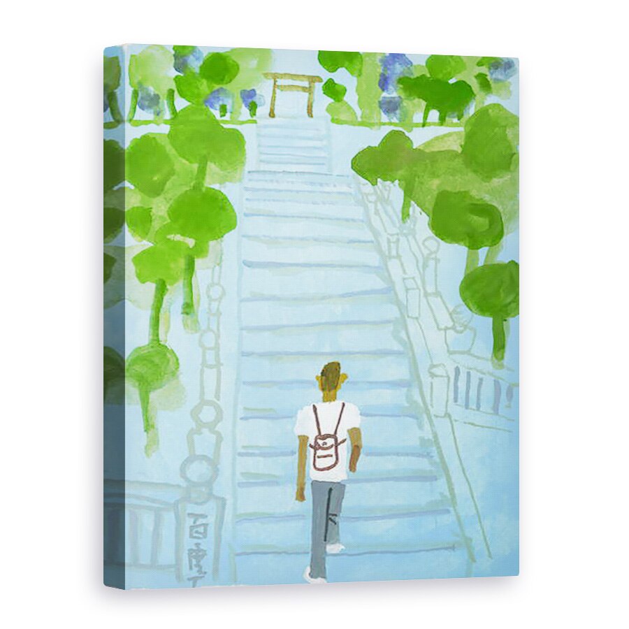 Tablou canvas - Hiroyuki Izutsu - Scari ale unui altuar japonez, 2016, 75 x 100 cm