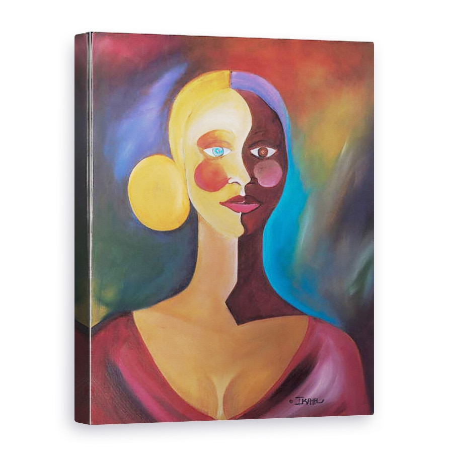 Tablou canvas - Ikahl Beckford - Doua fete ale Evei, 75 x 100 cm