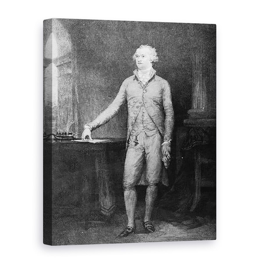 Tablou canvas - John Trumbull - Alexander Hamilton, 60 x 80 cm