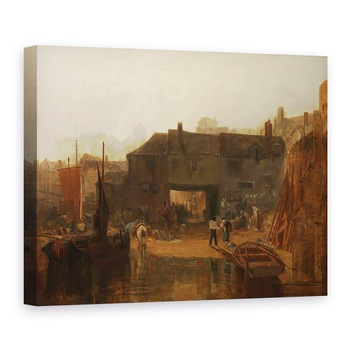 Tablou canvas - Joseph Mallord William Turner - Saltash cu feribotul de apa, Cornwall, 60 x 80 cm Tablou canvas - Joseph Mallord William Turner - Saltash cu feribotul de apa, Cornwall, 60 x 80 cm