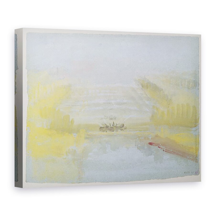 Tablou canvas - Joseph Mallord William Turner - Fantanile de la Versailles, 75 x 100 cm