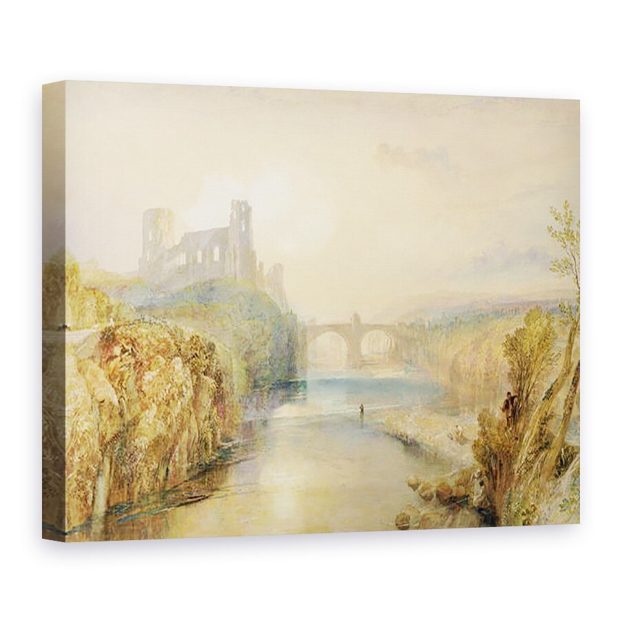Tablou canvas - Joseph Mallord William Turner - Castelul Barnard, 50 x 70 cm